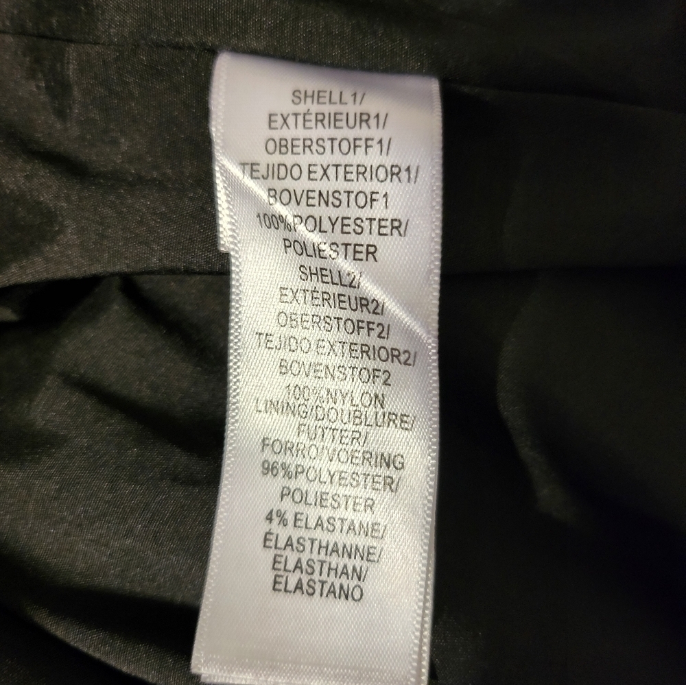 Aidan Mattox Maxi Long Sleeves Lace Bodice Evening Dress w/Slit Size 4 Black NWT - Picture 13 of 16